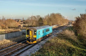 The Class 153 VIU 2, installed with AIVR and RailLoc Technology. Photo credit: Alan Padley